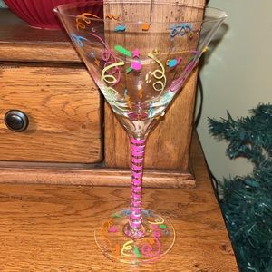 Celebration Martini Cocktail Glass